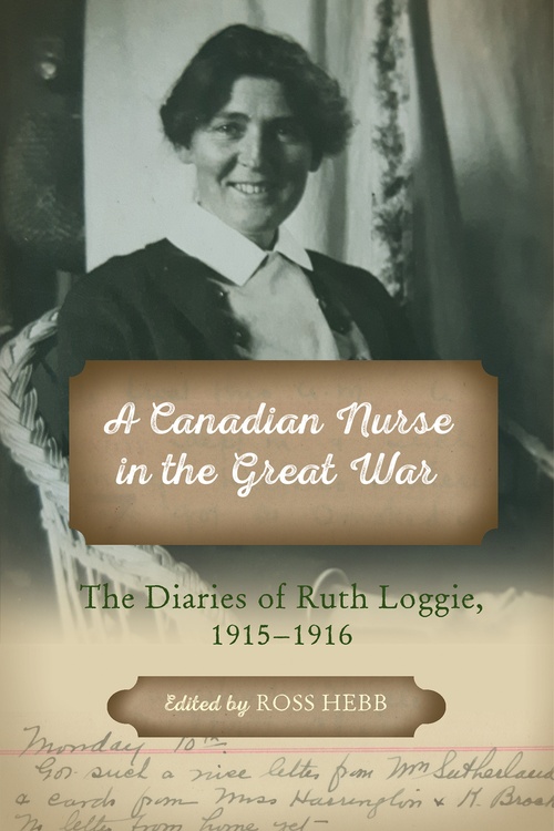 ebook cover of A Canadian Nurse in the Great War, by