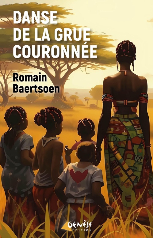 Couverture ebook de Danse de la grue couronnée, de Romain Baertsoen