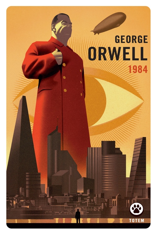 Couverture ebook de 1984, de George Orwell