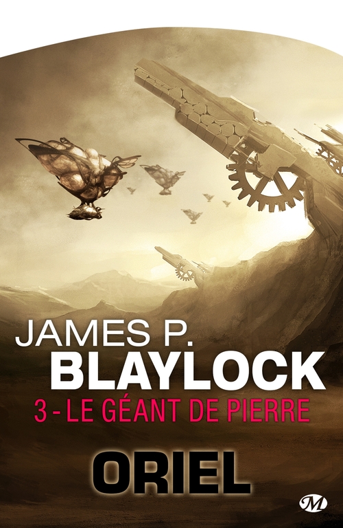 Couverture ebook de Oriel, T3 : Le Géant de pierre, de James p. Blaylock