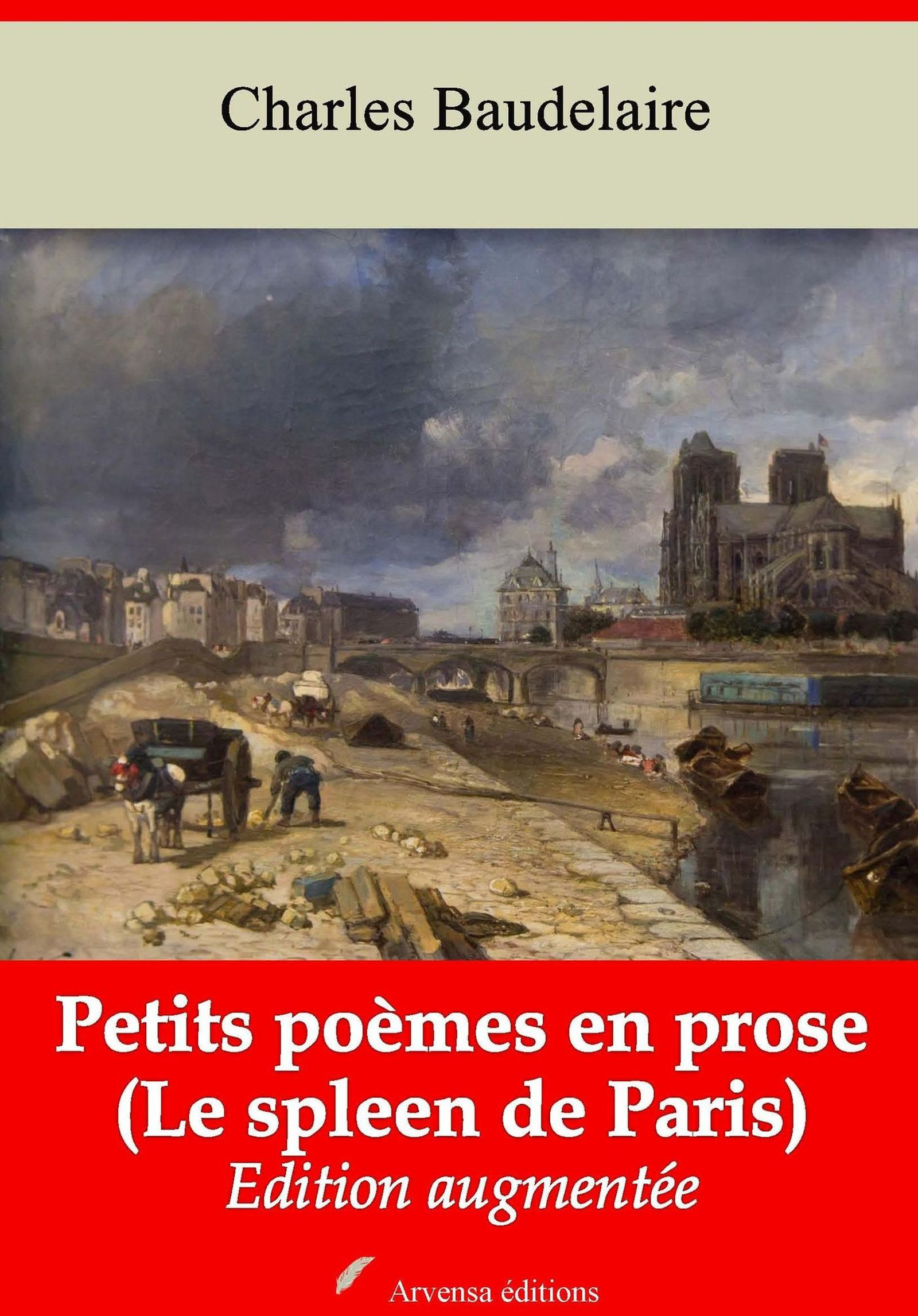 ebook cover of Le Spleen de Paris ou Petits poèmes en prose - suivi d'annexes, by Charles Baudelaire