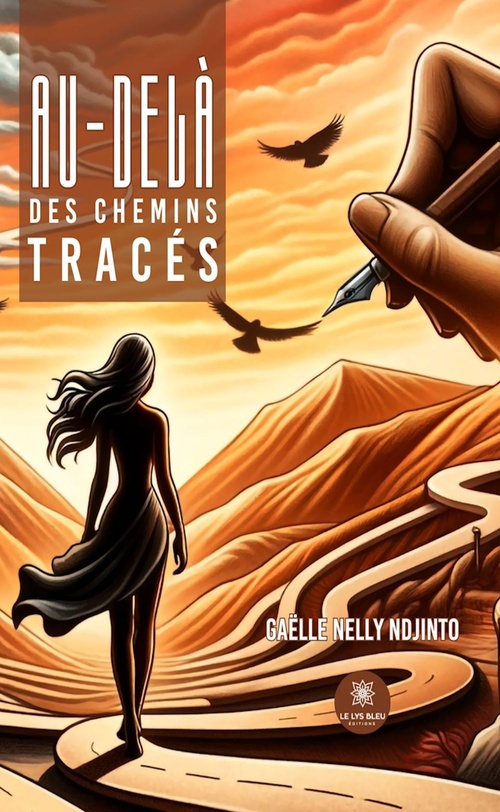 ebook cover of Au-delà des chemins tracés, by Gaëlle Nelly Ndjinto