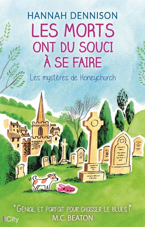 ebook cover of Les morts ont du souci à se faire, by Hannah Dennison