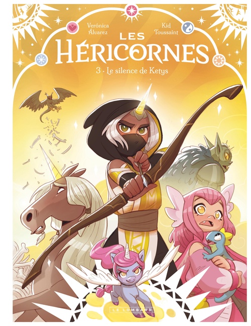 Couverture ebook de Les Héricornes - Tome 3 - Le silence de Ketys, de Kid Toussaint