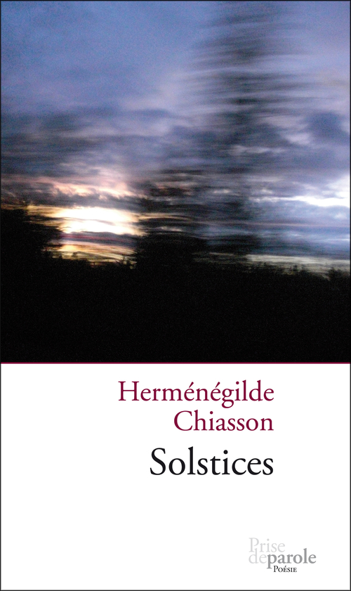 ebook cover of Solstices, by Chiasson Hermenegild