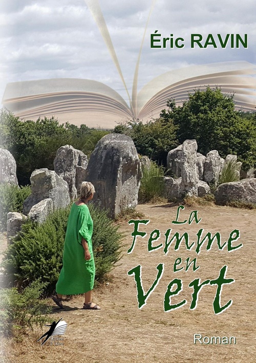 ebook cover of La femme en vert, by Eric Ravin