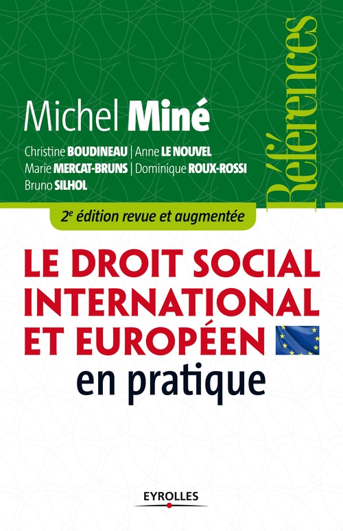 Couverture ebook de Le droit social international et européen en pratique, de Michel Miné