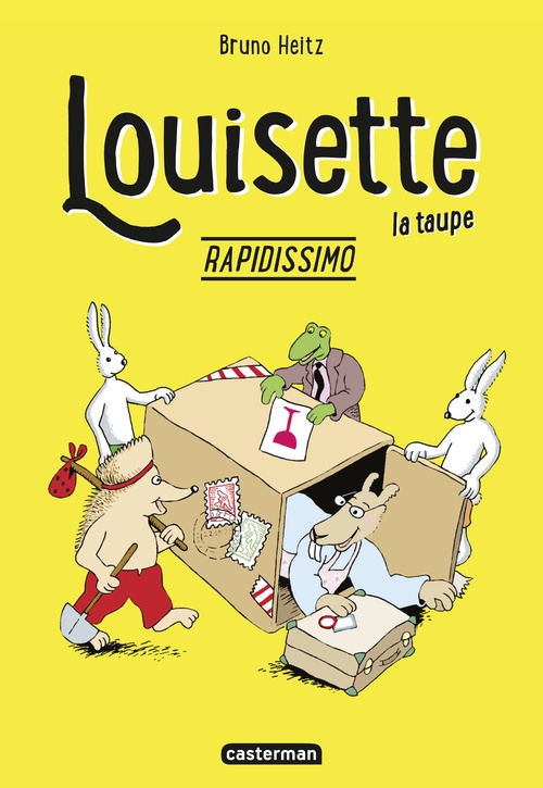 ebook cover of Louisette La Taupe (Tome 1) - Rapidissimo, by Bruno Heitz