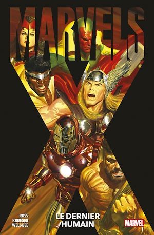 Couverture ebook de Marvels X : Le dernier humain, de Alex Ross, Jim Krueger