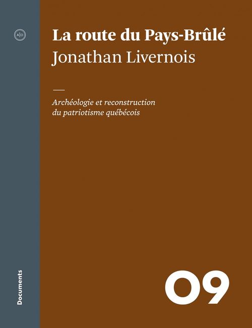 ebook cover of La route du Pays-Brûlé, by Jonathan Livernois