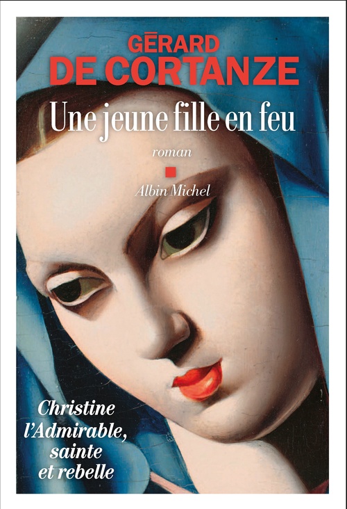 ebook cover of Une jeune fille en feu, by Gérard de Cortanze