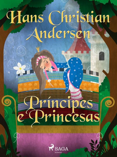 Couverture ebook de Príncipes e Princesas, de Hans Christian Andersen