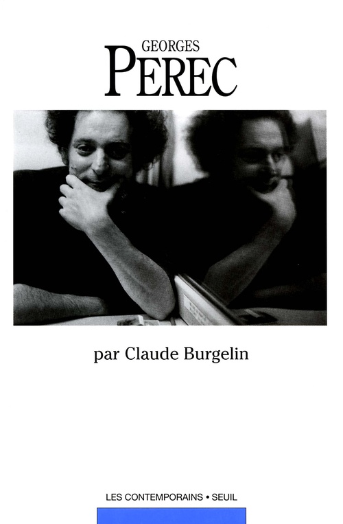 ebook cover of Georges Perec, by Claude Burgelin