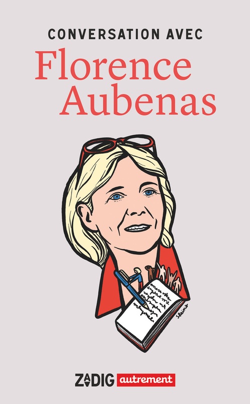 Couverture ebook de Conversation avec Florence Aubenas, de Florence Aubenas