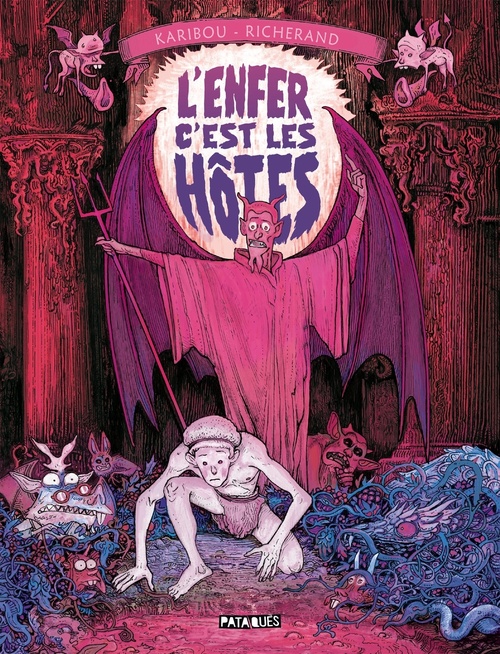Couverture ebook de L'Enfer c'est les hôtes, de Karibou