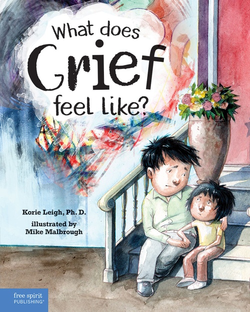 ebook cover of What Does Grief Feel Like?, by Korie Leigh