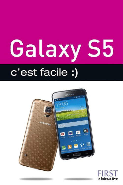 Couverture ebook de Galaxy S5 C'est facile, de Patrick Beuzit