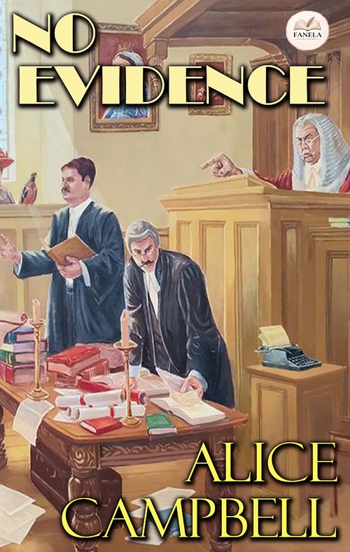 ebook cover of No Evidence, by Alice Campbell