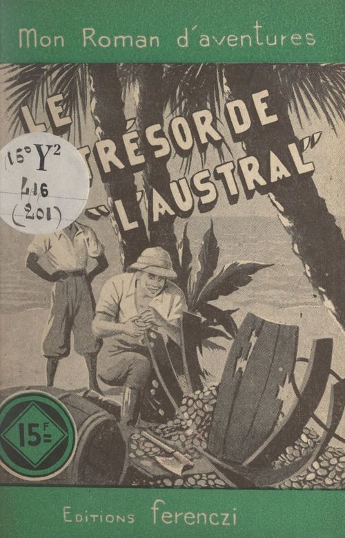 ebook cover of Le trésor de « l'Austral », by Paul Tossel