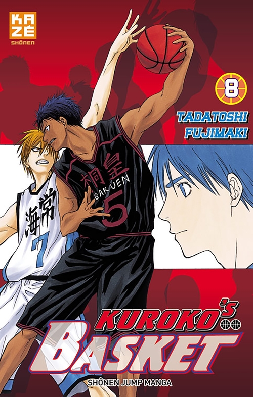 ebook cover of Kuroko's Basket T08, by Tadatoshi Fujimaki