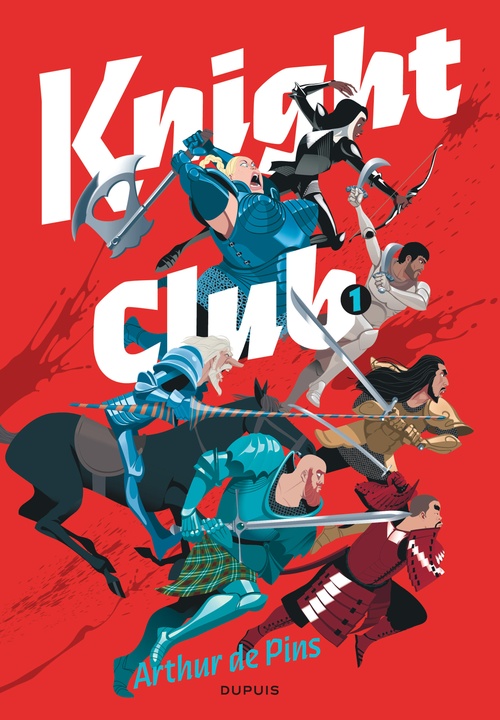 Couverture ebook de Knight Club - Tome 1, de De Pins