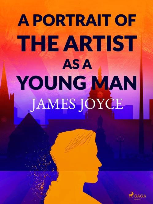 ebook cover of A Portrait of the Artist as a Young Man, by James Joyce
