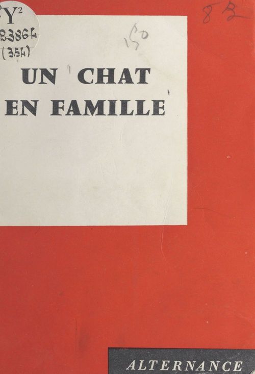 Couverture ebook de Un chat en famille, de Andree Ruffier
