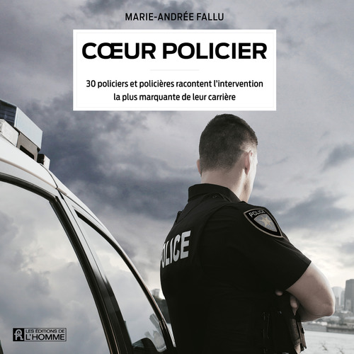 Couverture audiobook de Coeur policier, de Marie-Andrée Fallu