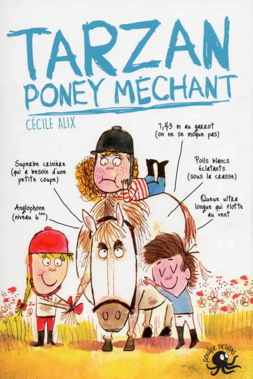 Couverture ebook de Tarzan, poney méchant, de Cécile Alix