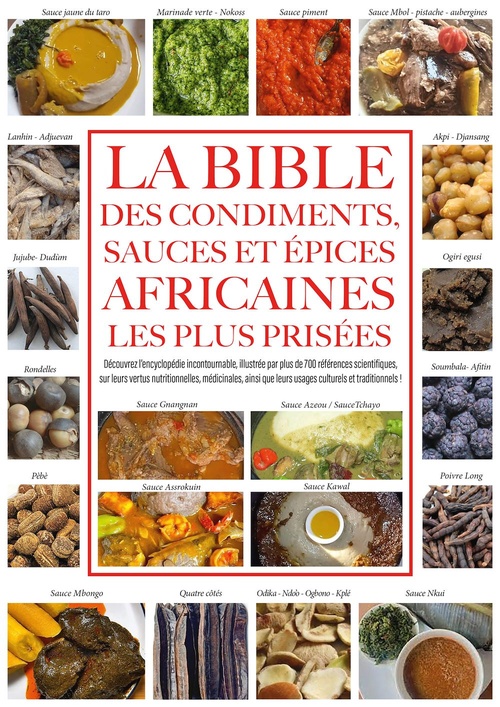 Couverture ebook de La bible des condiments, sauces et épices africaines les plus prisées, de Josie K.