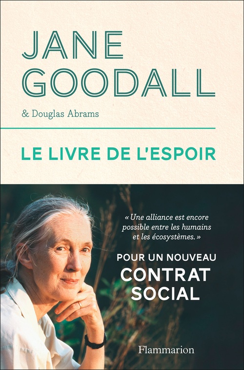 Couverture ebook de Le livre de l'espoir, de Jane Goodall