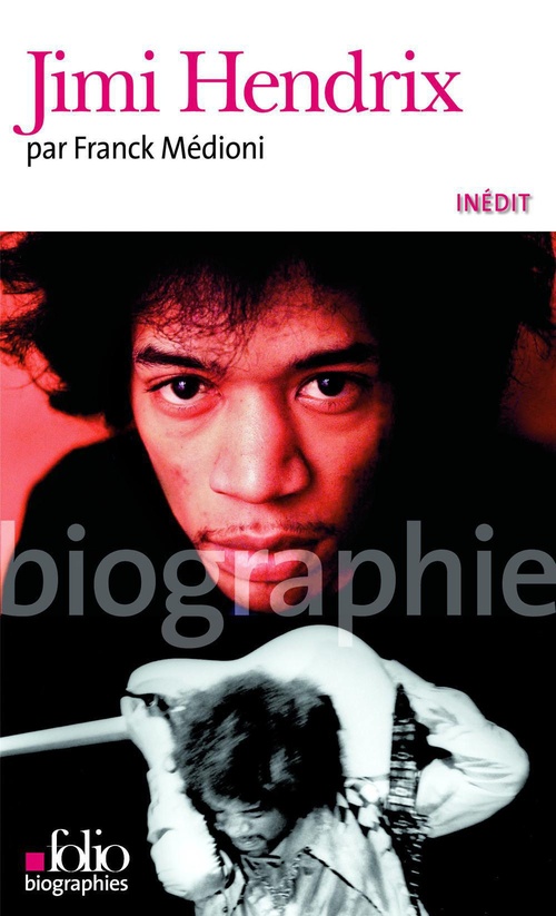 Couverture ebook de Jimi Hendrix, de Franck Médioni