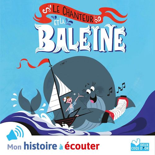 Couverture audiobook de Le Chanteur et la baleine, de Aurore Damant