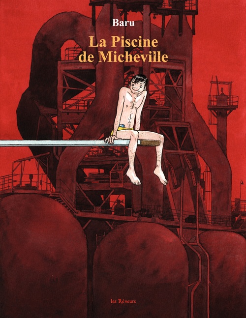 ebook cover of La piscine de Micheville, by Baru