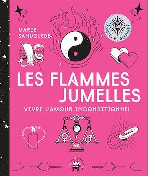 Couverture ebook de Les flammes jumelles, de Marie Sahuguede