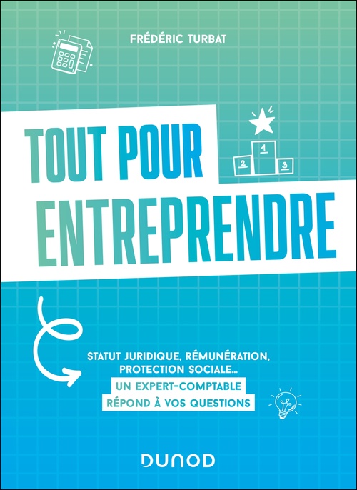 Couverture ebook de Tout pour entreprendre, de Frédéric Turbat