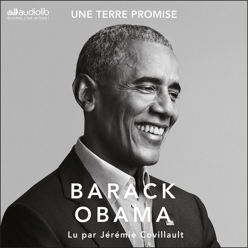 audiobook cover of Une terre promise, by Barack Obama
