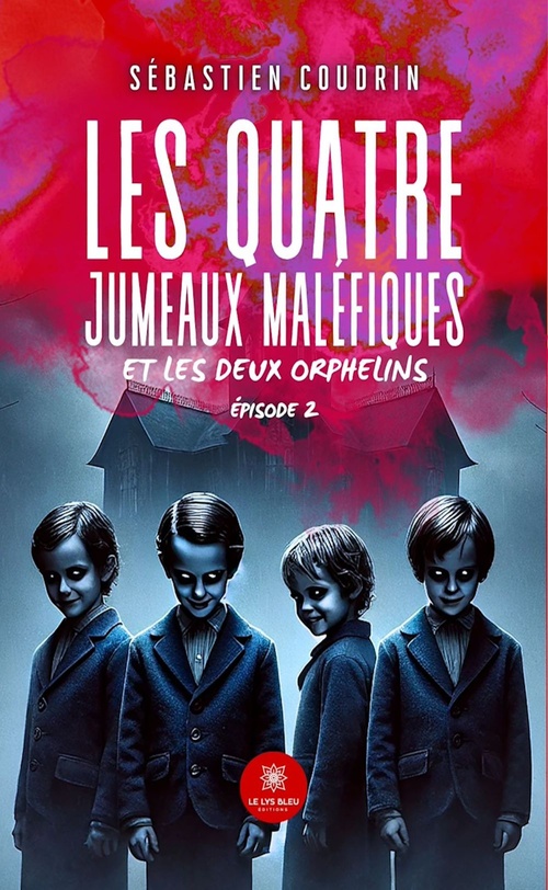 Couverture ebook de Les quatre jumeaux maléfiques et les deux orphelins, de Sébastien Coudrin