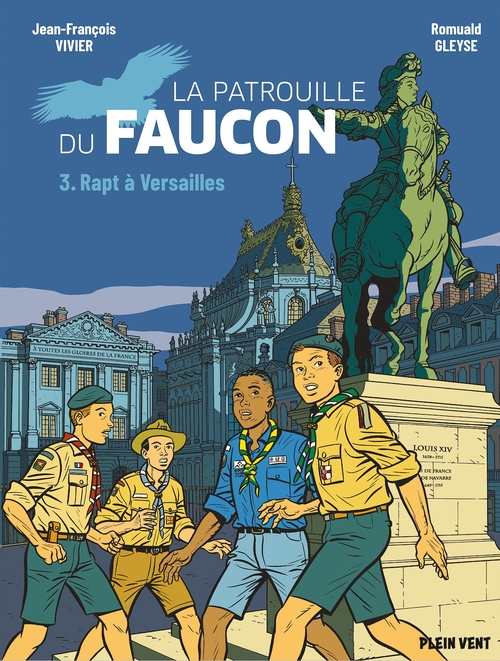 Couverture ebook de Rapt à Versailles, de Jean-François Vivier