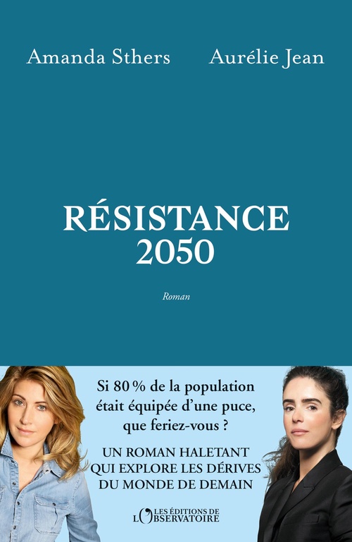 Couverture ebook de Résistance 2050, de Aurélie Jean, Amanda Sthers