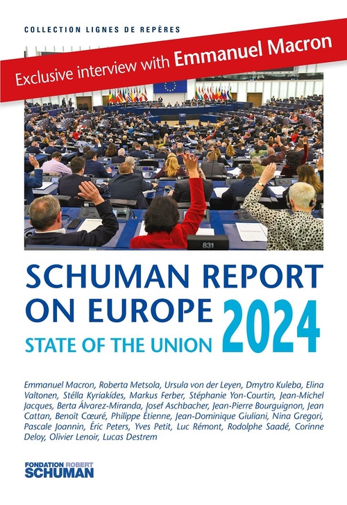 Couverture ebook de Schuman report on Europe, de Pascale Joannin