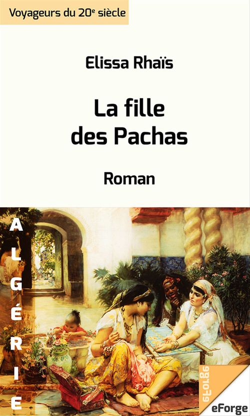 ebook cover of La Fille des pachas, by Elissa Rhais