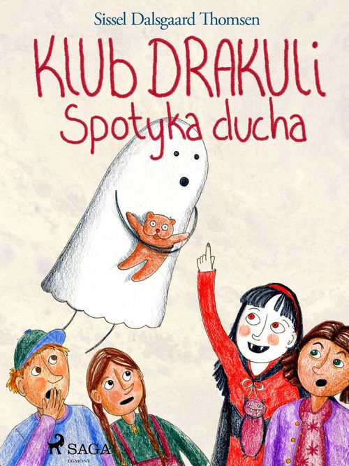 ebook cover of Klub Drakuli spotyka ducha, by Sissel Dalsgaard Thomsen