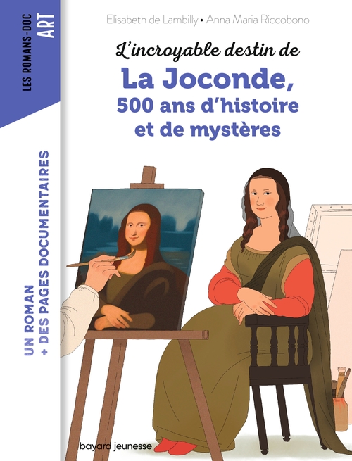 Couverture ebook de L'incroyable destin de La Joconde, 500 ans d'histoire et de mystère, de Elisabeth de Lambilly