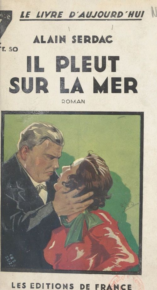 Couverture ebook de Il pleut sur la mer, de Alain Serdac