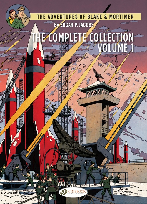 Couverture ebook de Blake & Mortimer Complete Collection - Vol. 1 - Blake & Mortimer Complete Collection, de Edgar P. Jacobs