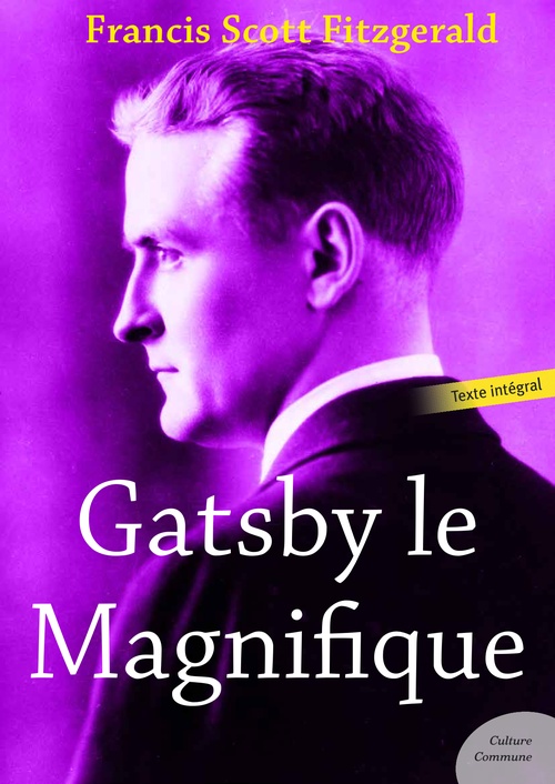 Couverture ebook de Gatsby le Magnifique, de Francis Scott Fitzgerald
