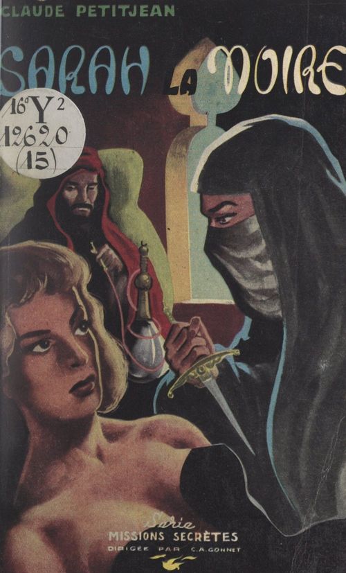 Couverture ebook de Sarah-la-Noire, de Claude Petitjean