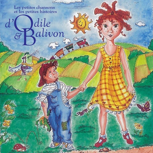 Couverture audiobook de Les petites chansons et les petites histoires d'Odile et Balivon, de Yvon Rioux