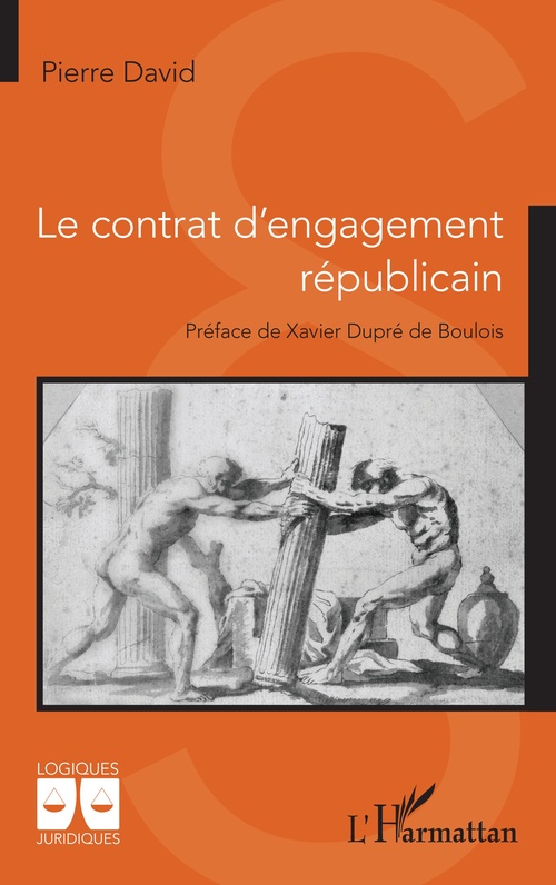 Couverture ebook de Le contrat d´engagement républicain, de Pierre David